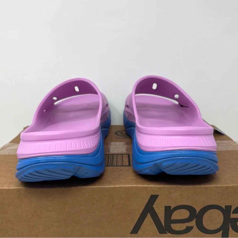 HOKA ORA Recovery Slide 3 Cyclamen Coastal Sky Sandals Men’s 14/ Women’s 16 NWT